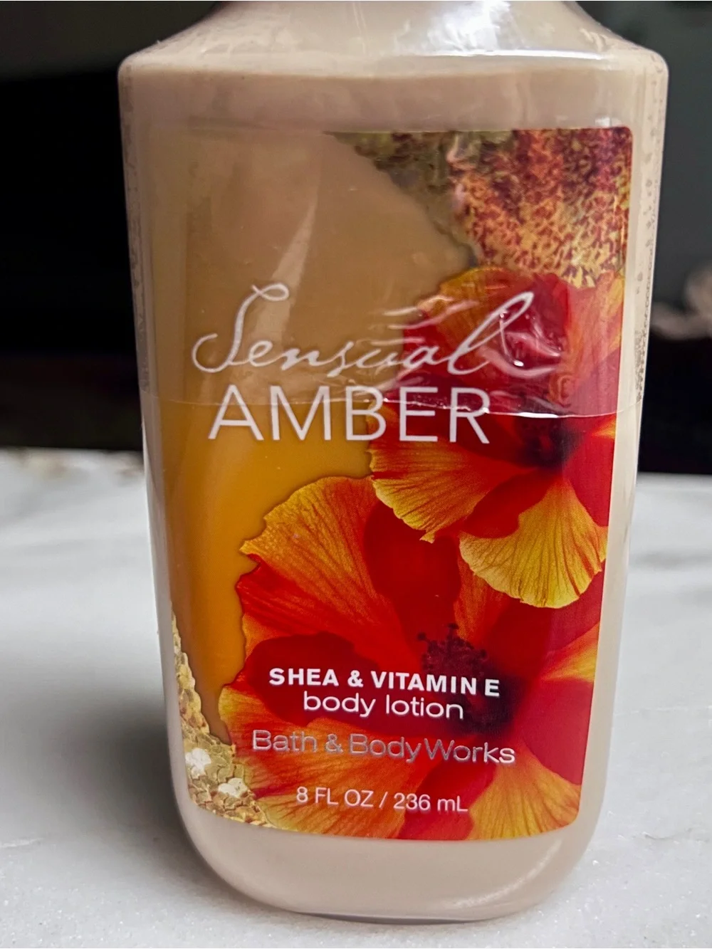 Bath & Body Works ~ Sensual Amber ~ 8 Oz. Lotion ~ New/ Sealed
